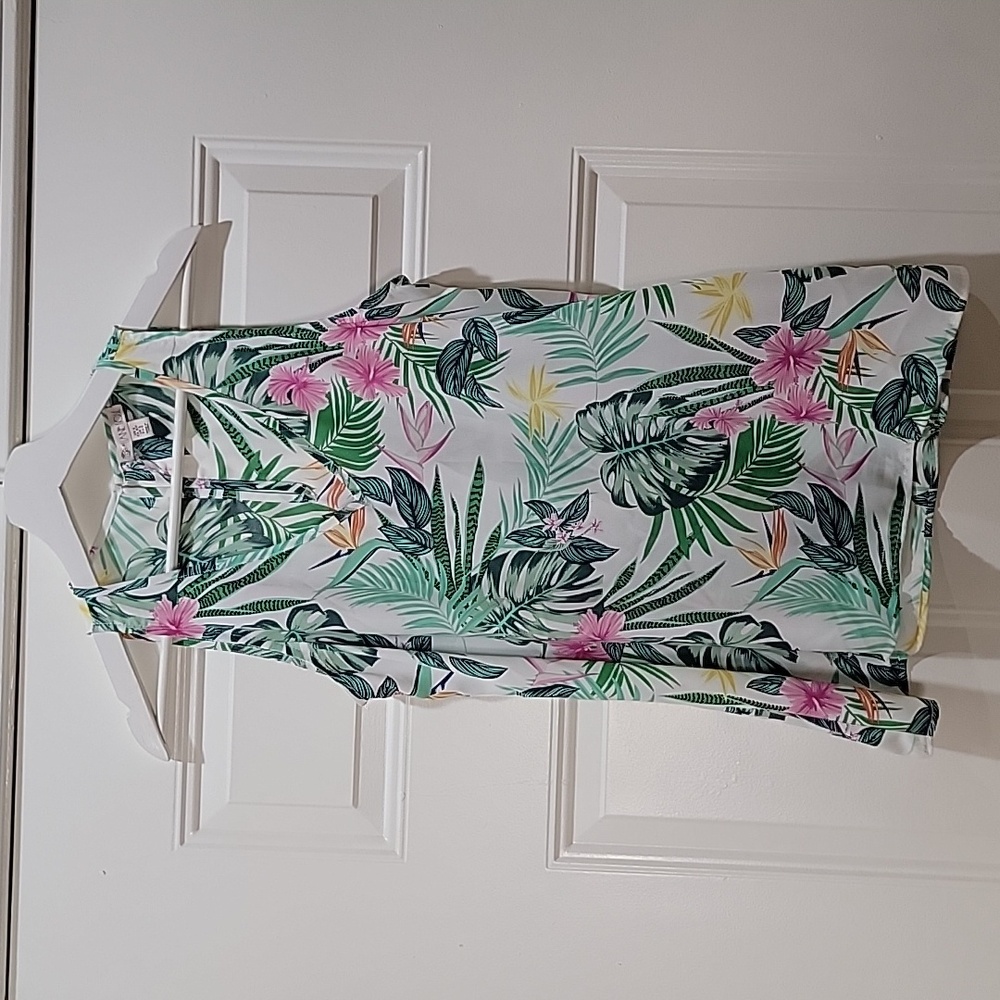 Eliane Rose Sleeveless Floral Top Size S